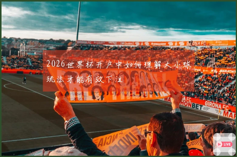 2026世界杯开户中如何理解大小球玩法才能有效下注
