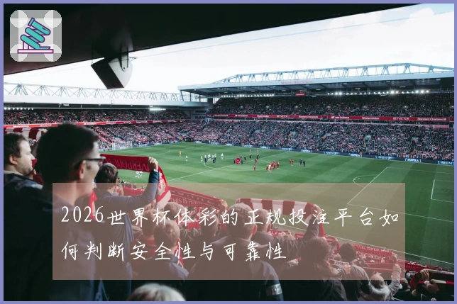 2026世界杯体彩的正规投注平台如何判断安全性与可靠性